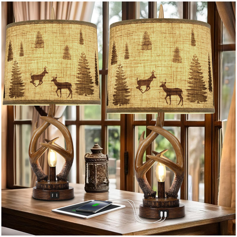 Euclid Metal USB Table Lamp