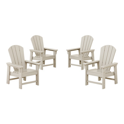 Ensemble de 4 chaises Adirondack pour enfants Laguna
