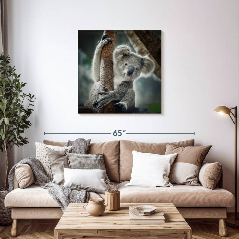 Crowle Koala Hugging Tree, 36" H x 36" W