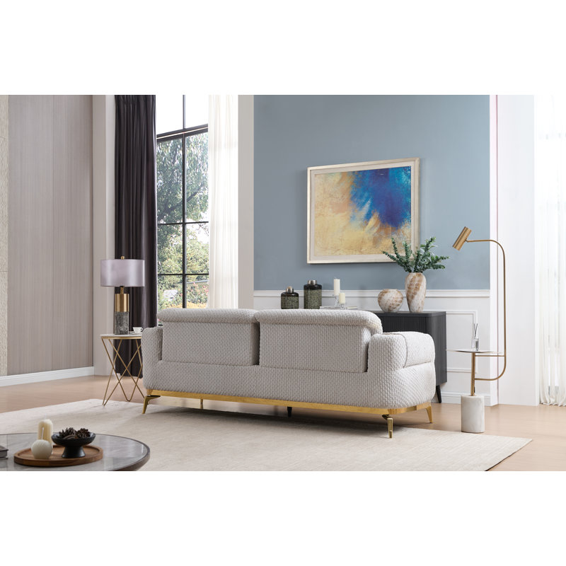 Penright Sofa Gray, Gray