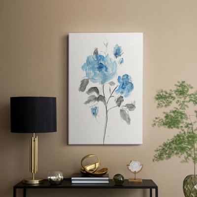 Bleu croquis II - Cavas enveloppés de galerie