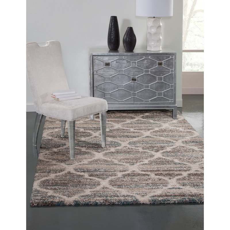 Tapis à motif géométrique classique Timeless