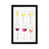 Black Floater Framed