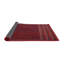 Tapis de zone rouge/rose contemporaine-53404179