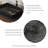 19.7'' Rectangle Bathroom Sink, Vessel Ceramic Basin Without Faucet, No Cabinet, Black