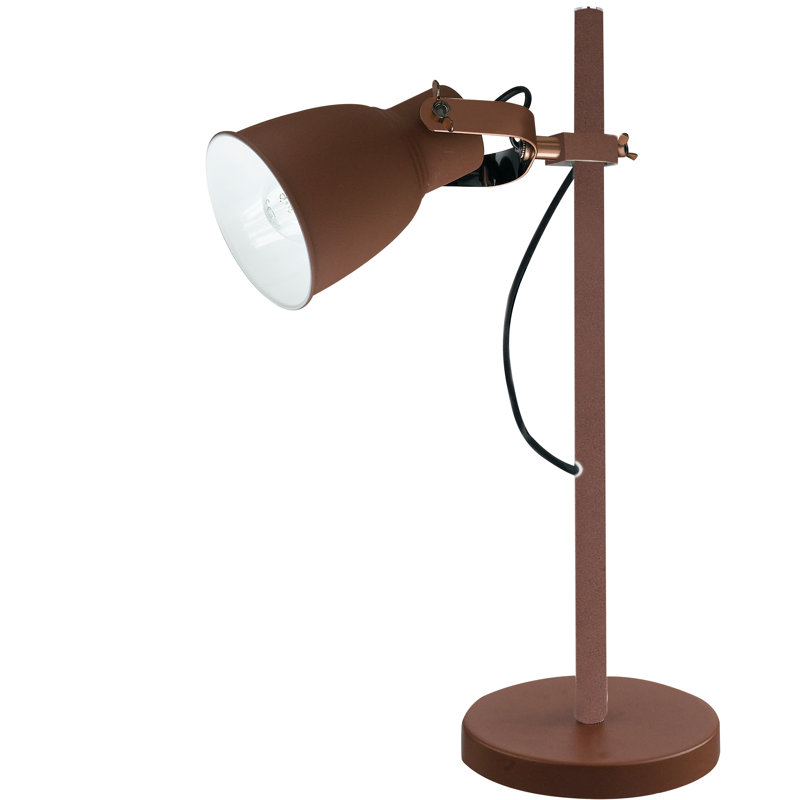 Padstow Metal Desk Lamp, Brown