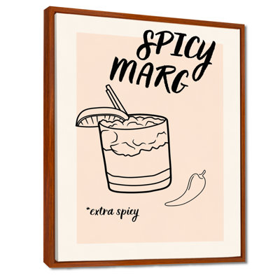 Décoration murale extra épicée margarita - cocktails