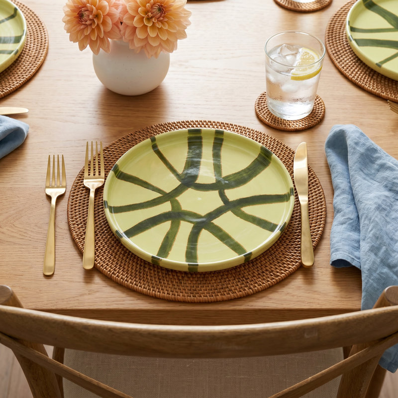 Hartley Appetizer Plate - Lime - 7.1", Lime