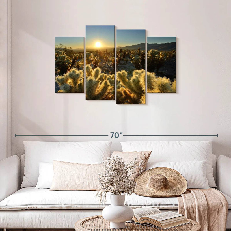 Jardin Harnek Cholla Cactus, H 27 po x l 43 po