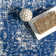 Julieanna Power Loom Performance Oriental Dark Blue Rug