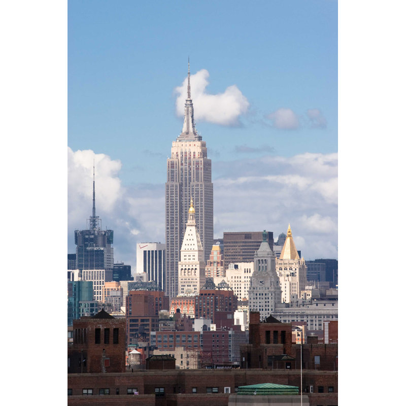 City Skyscrapers - Photographie sur toile tendue, H 12 po x l 8 po