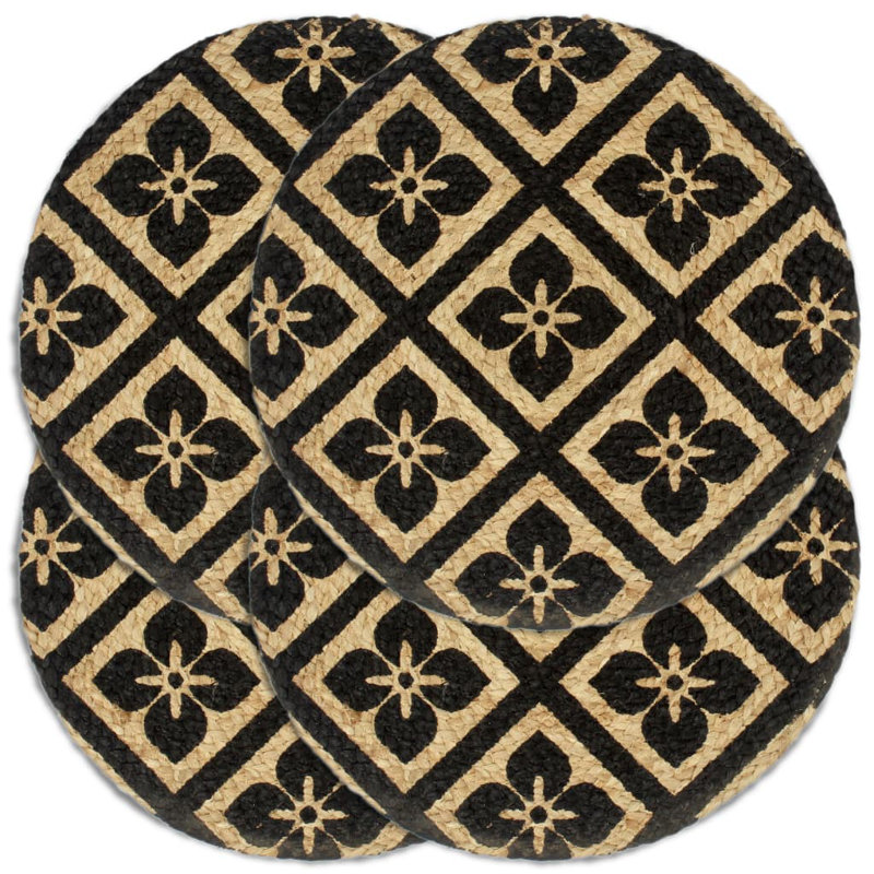 Wedgeworth Jute No Pattern Round Placemat