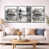 Black Floater Framed