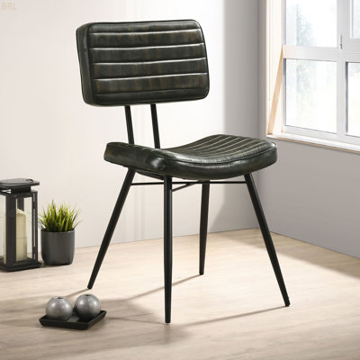 Chaise de salle à manger rembourrée Molly Espresso (ensemble de 2)