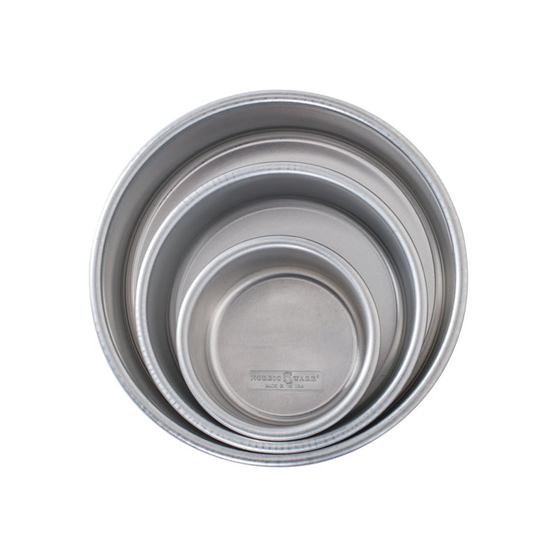 Nordic Ware Round 3 Piece Celebration Naturals® Cake Pan Set