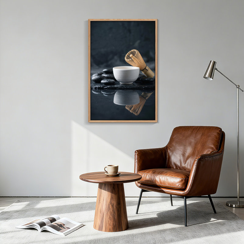 Zen Art sur toile, ensemble de 1, Natural, 48"H x 32"W