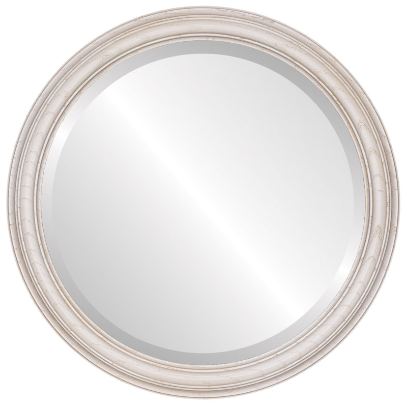 Miroir décoratif biseauté traditionnel Worthing, 21 po x 21 po
