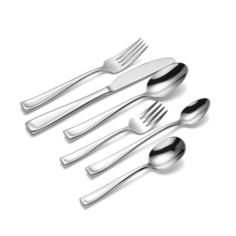 Moda 6 Piece Fine Flatware Progress Set