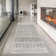 Dounia Transitional Performance Blue Area Rug