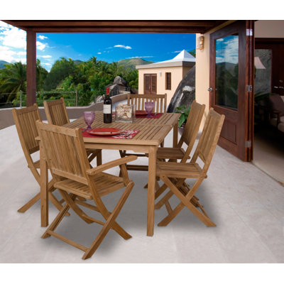 Ensemble repas 7 pièces Kenzie International Home