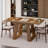 47.24''-66.92'' Rectangle Extendable Dining Table For 4-6, Extendable Kitchen Table With Removable Leaves, Space Saving-746069460