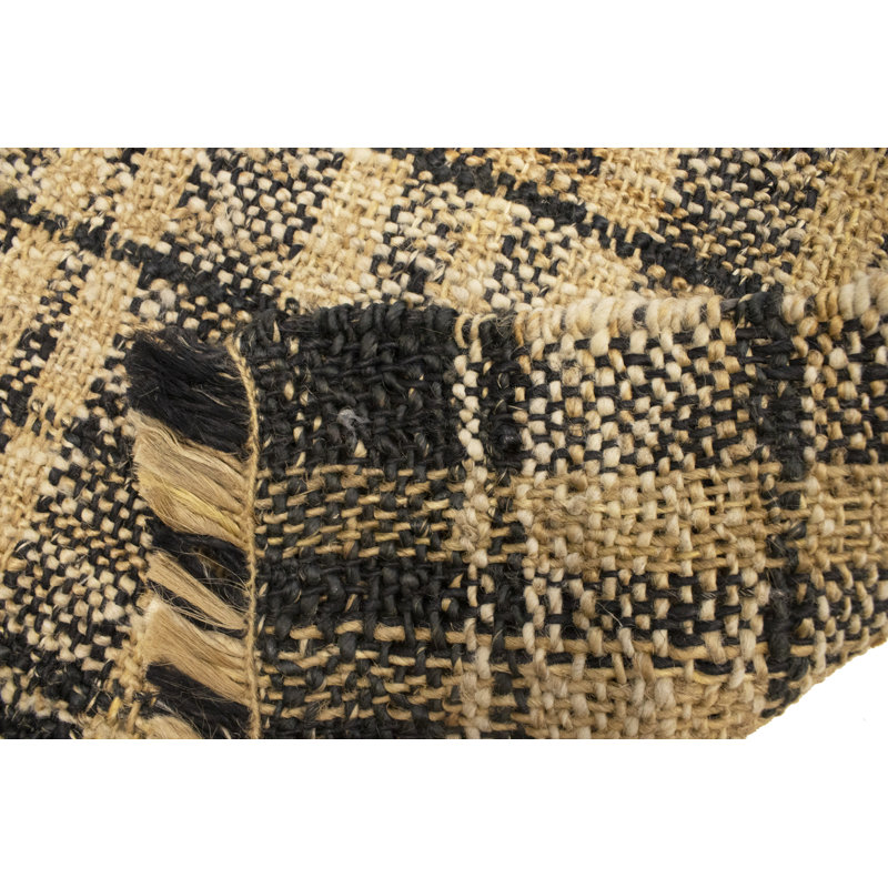 Tapis moderne en jute tissé à plat 2X3 Alsen