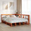 Vidaxl Solid Wood Bed with Shelf-1556534770-1559401660