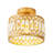 1-light Semi Flush Mount Ceiling Light-374865994