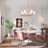 Bradden 6 - Light Dimmable Chandelier