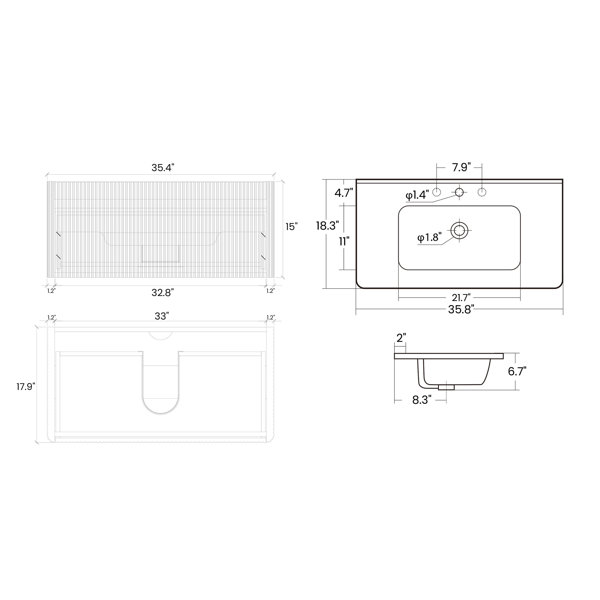 Dimensions du produit
