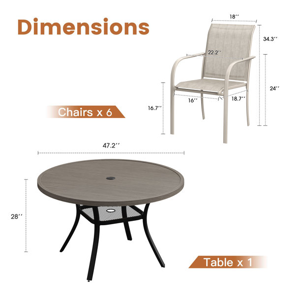 Dimensions du produit
