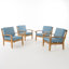 Chaise de patio avec coussins Claytor-778230269-778230267