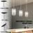 Jenave 1 - Light Silver-B Square/Rectangle Pendant