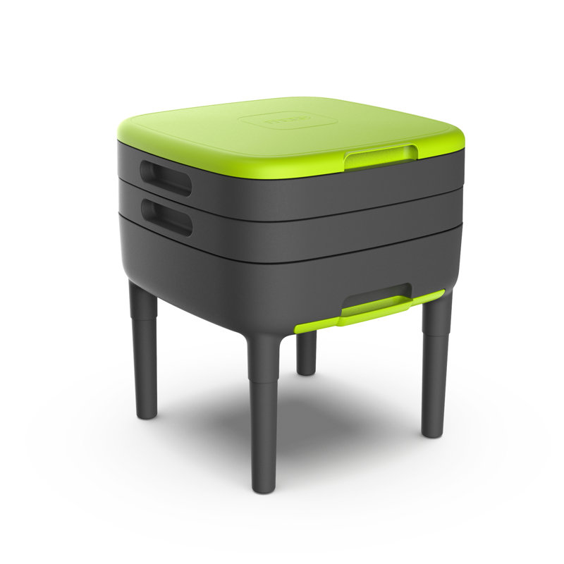 4 Gallons Plastic Odor Resistant Worm Bin