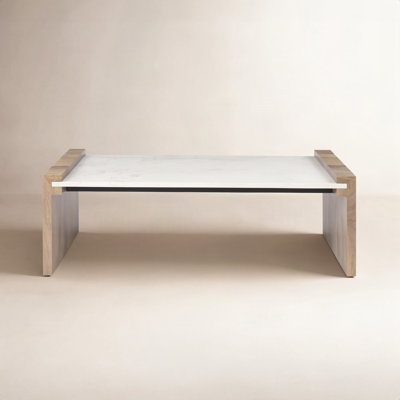 Cecila Marble Top Single Coffee Table