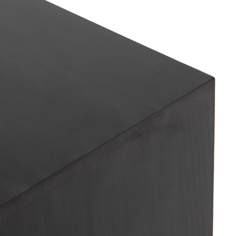 Trey Modular Filing Credenza in Black Wash Poplar, Black Wash Poplar