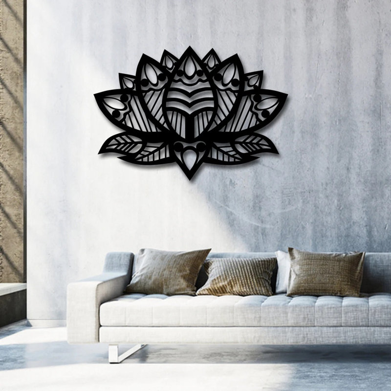 Handmade Boho Religious & Spiritual Wall Decor on Metal