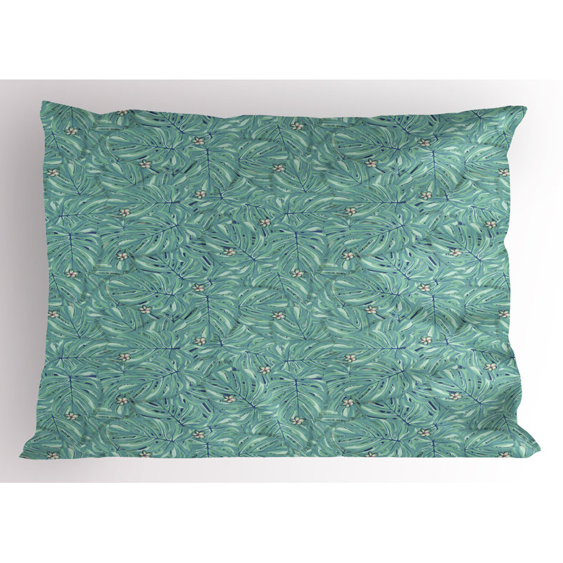 Ensemble de 2 taies décoratives tropicales Ambesonne Jungle Leaves 135799