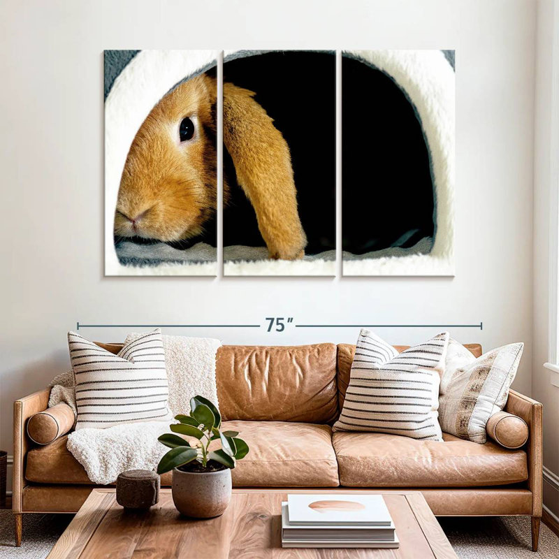 Brampt Rabbit Home, 42" H x 65" W