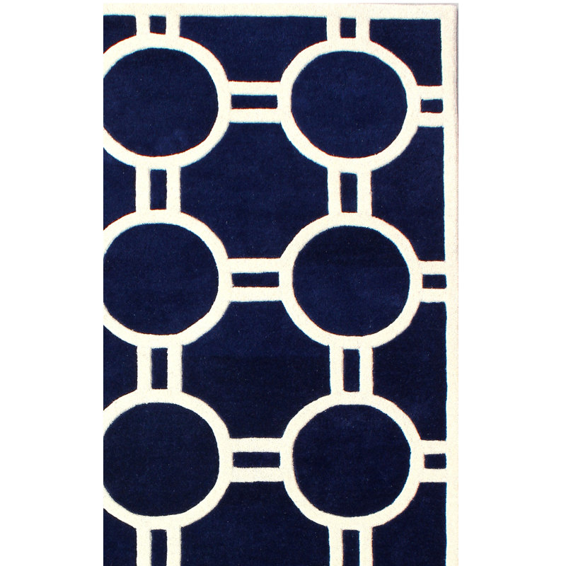 Tapis en laine touffeté à la main Carolene, Rectangle 2 pi x 3 pi