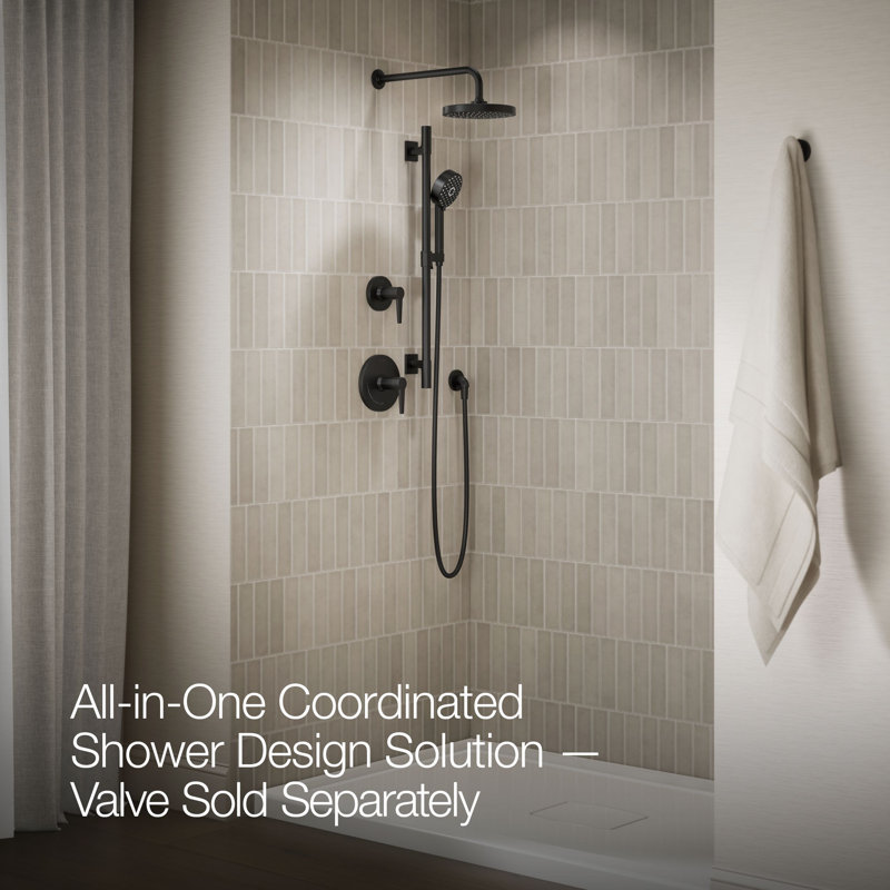 Awaken Tub & Shower Faucet, Matte Black