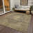Machine Washable Indoor/Outdoor Cinead ACN1657 Brown Rug-104391600
