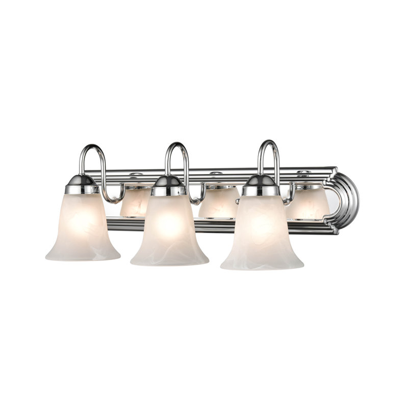 Éclairage de salle de bain à 3 lumières à intensité variable West Bridgewater, Chrome