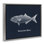 Cadre flottant Nantucket Blues Fish, design par Phillipa Katz
