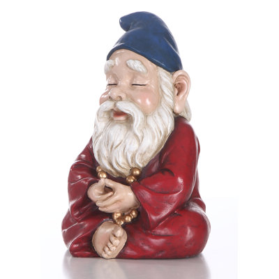 Zen Garden Gnome Statue