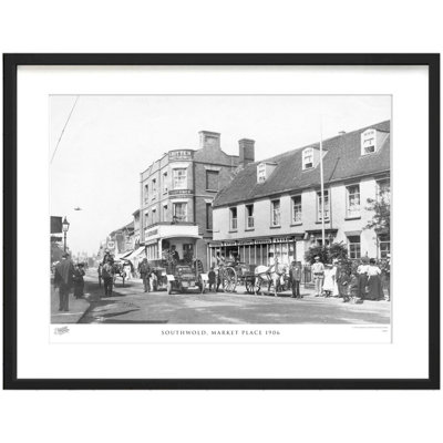 Southwold, Market Place 1906 by Francis Frith - Single Picture Frame Print