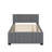 Full Upholstered Platform Bed With Trundle