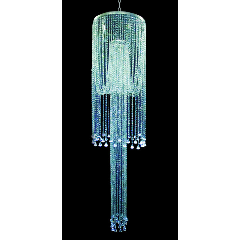 6 - Light Crystal Chandelier