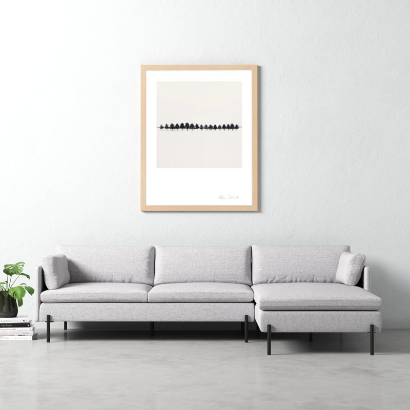 Seventeen Trees by Peter Dušek, 50" H x 40" W x 1.25" D, Brown