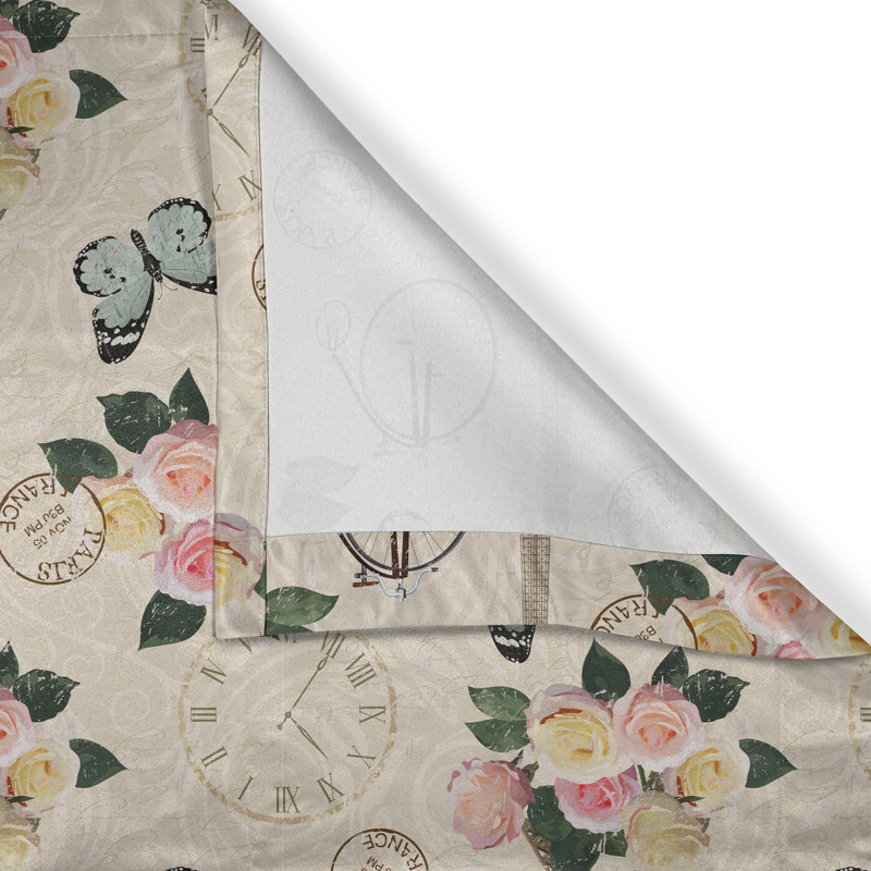 Semi Sheer Curtain Pair, 280cm W x 375cm L